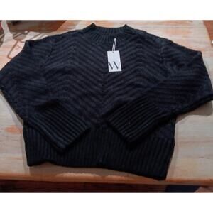 Worthington Womens Sweater Black NWT Size Large